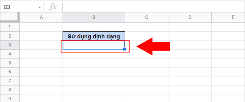 Chọn &ocirc; cần thực hiện